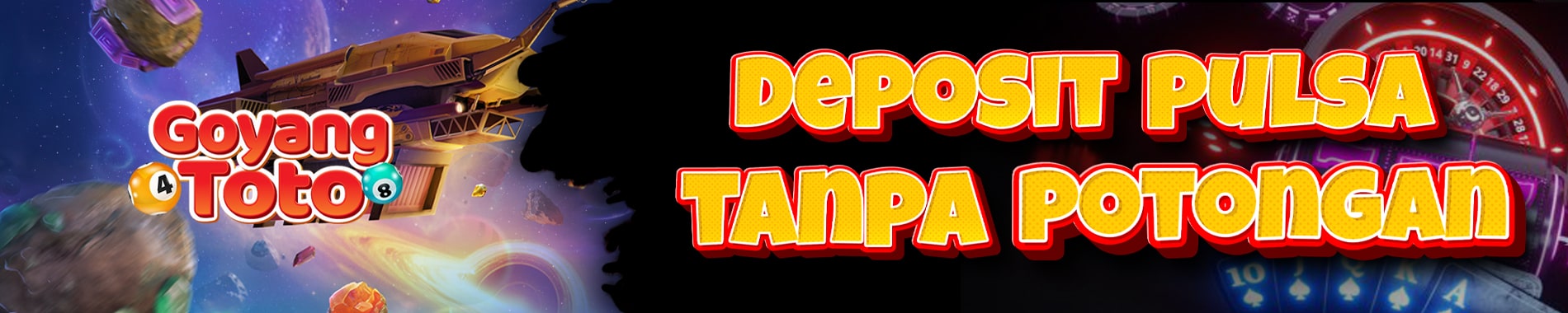 DEPOSIT PULSA TANPA POTONGAN